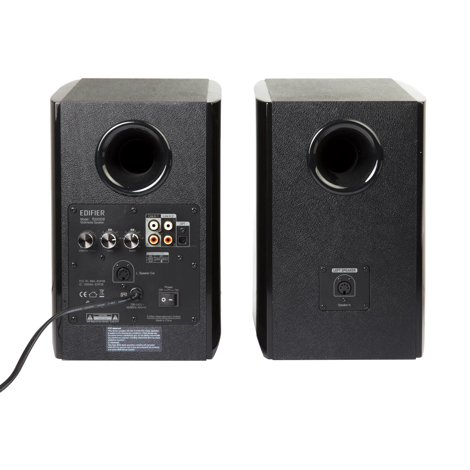 R2000DB  Powered Bluetooth Bookshelf Speakers - Image 4